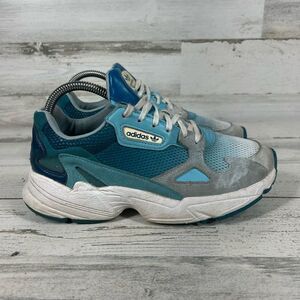 Adidas Womens‎ Torsion Wide Fit Falcon Sneaker Shoe Blue Tint Size 7